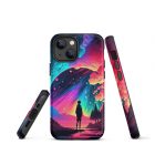 Vague Reflections | Tough iPhone case 18 tough iphone case matte iphone 13 mini front 63bb6fb417075