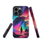 Vague Reflections | Tough iPhone case 21 tough iphone case matte iphone 13 pro front 63bb6fb417178