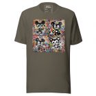 Street Cats | Distressed | Unisex t-shirt 5 unisex staple t shirt army front 643ebcf541963 1