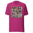 Street Cats | Distressed | Unisex t-shirt 4 unisex staple t shirt berry front 643ebcf540656 1