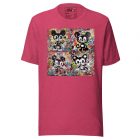 Street Cats | Distressed | Unisex t-shirt 6 unisex staple t shirt heather raspberry front 643ebcf543288 1