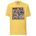 Street Cats | Distressed | Unisex t-shirt 8 unisex staple t shirt yellow front 643ebcf5470b2 1