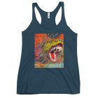 Old Yeller | Distressed | Women's Racerback Tank Top 4 womens racerback tank top indigo front 646ae6d3b6346