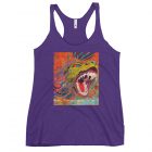 Old Yeller | Distressed | Women's Racerback Tank Top 5 womens racerback tank top purple rush front 646ae6d3b645d