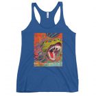 Old Yeller | Distressed | Women's Racerback Tank Top 8 womens racerback tank top vintage royal front 646ae6d3b6733