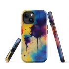 Denatured Water Colors | Tough iPhone case 32 tough case for iphone glossy iphone 15 front 6520725633b40