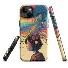 What are you thinking about? | Tough iPhone case 34 tough case for iphone glossy iphone 15 plus front 65206d9886169