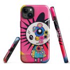 Hello KiLLL | 0004 | Tough iPhone case 34 tough case for iphone glossy iphone 15 plus front 65207681ba9b1