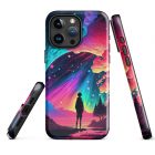 Vague Reflections | Tough iPhone case 31 tough case for iphone glossy iphone 15 pro max front 65206c26b1999