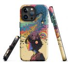 What are you thinking about? | Tough iPhone case 31 tough case for iphone glossy iphone 15 pro max front 65206d9885167