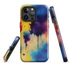 Denatured Water Colors | Tough iPhone case 31 tough case for iphone glossy iphone 15 pro max front 6520725632dca