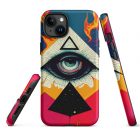 They are Watching You | 0004 | Tough iPhone case 35 tough case for iphone matte iphone 15 plus front 6520738cd3b6b