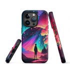 Vague Reflections | Tough iPhone case 37 tough case for iphone matte iphone 15 pro front 65206c26b3651