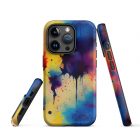 Denatured Water Colors | Tough iPhone case 37 tough case for iphone matte iphone 15 pro front 6520725633e49