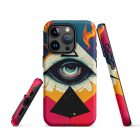 They are Watching You | 0004 | Tough iPhone case 37 tough case for iphone matte iphone 15 pro front 6520738cd3c0a