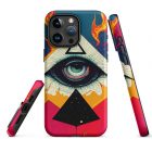 They are Watching You | 0004 | Tough iPhone case 38 tough case for iphone matte iphone 15 pro max front 6520738cd3c6c