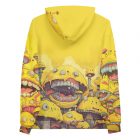 Sounds Like Happiness | Unisex Hoodie 4 all over print recycled unisex hoodie white back 661242b60857f