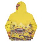 Sounds Like Happiness | Unisex Hoodie 5 all over print recycled unisex hoodie white back 661242b60865e