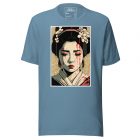 Blossoms and Thorns | Unisex t-shirt 7 unisex staple t shirt steel blue front 6622d75597bde
