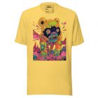 Cosmic Bear | Unisex t-shirt 10 unisex staple t shirt yellow front 6622e05a0fd3b