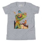 Chroma Chameleon | Youth Short Sleeve T-Shirt 7 youth staple tee athletic heather front 6652319d50c82