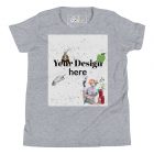 Custom Design | Youth Short Sleeve T-Shirt 12 youth staple tee athletic heather front 66b67de9c4655