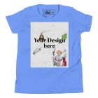 Custom Design | Youth Short Sleeve T-Shirt 11 youth staple tee heather columbia blue front 66b67de9c2f9a
