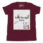 Custom Design | Youth Short Sleeve T-Shirt 3 youth staple tee maroon front 66b67de9b48a9
