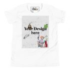 Custom Design | Youth Short Sleeve T-Shirt 15 youth staple tee white front 66b67de9cc1da